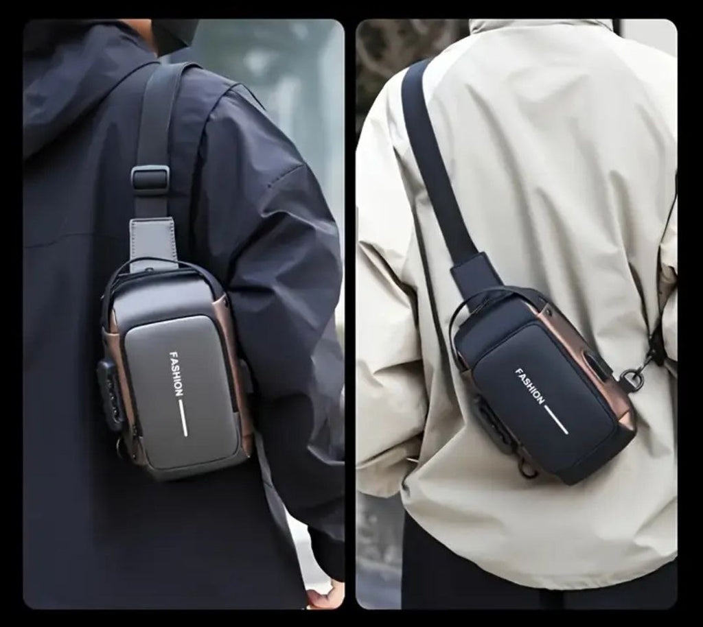 Mochila Antirrobo Con Puerto Usb Negro