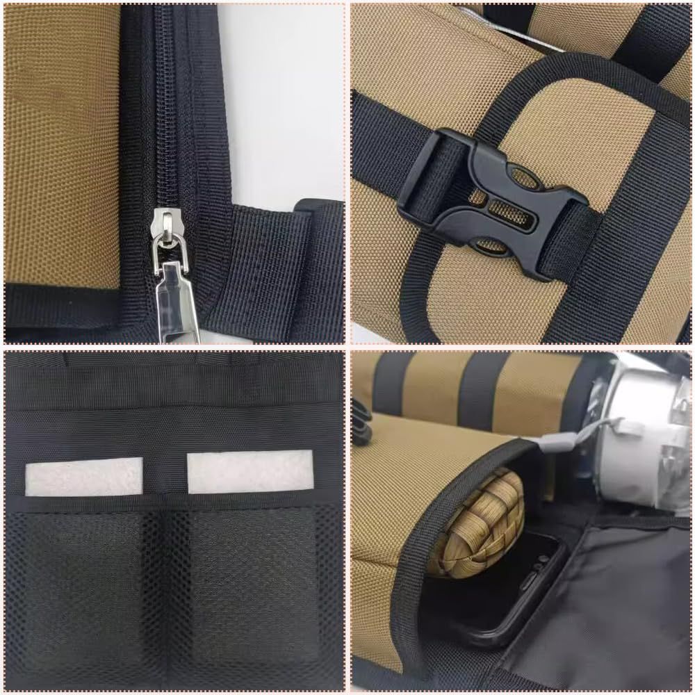 Bolso táctico multiusos con portabotella